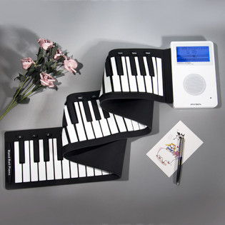 ANYSEN portable smart electronic piano Black